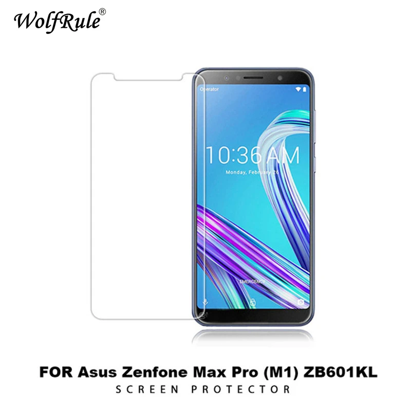 2 шт. Защитное стекло для экрана ASUS Zenfone Max Pro M1 ZB602KL закаленное ZB601KL пленка защиты от