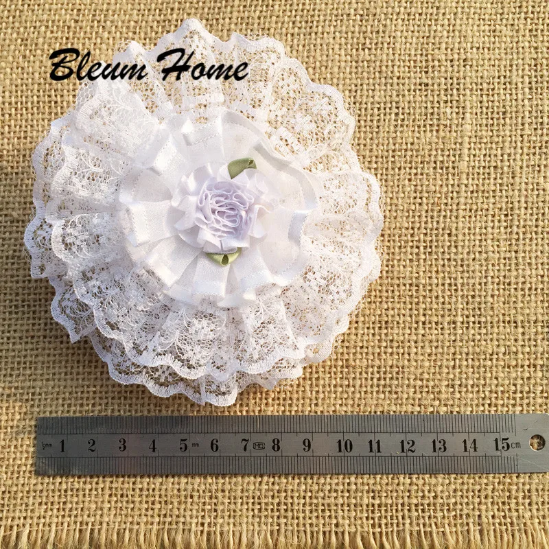Bleum Home/2 предмета подарок для русской девочки белые кружевные заколки с цветами