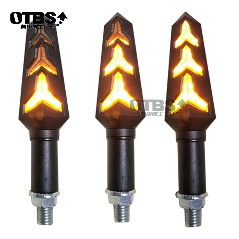 OTBS мотоциклетный светильник с поворотными сигналами светодиодный мигающий