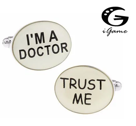 Подарок для мужчин iGame запонки карьеры оптовая и розничная продажа медный