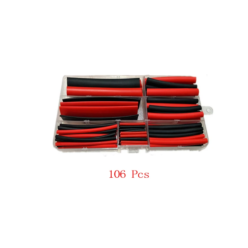 В продаже разноцветные и различные характеристики термоусадочные трубки