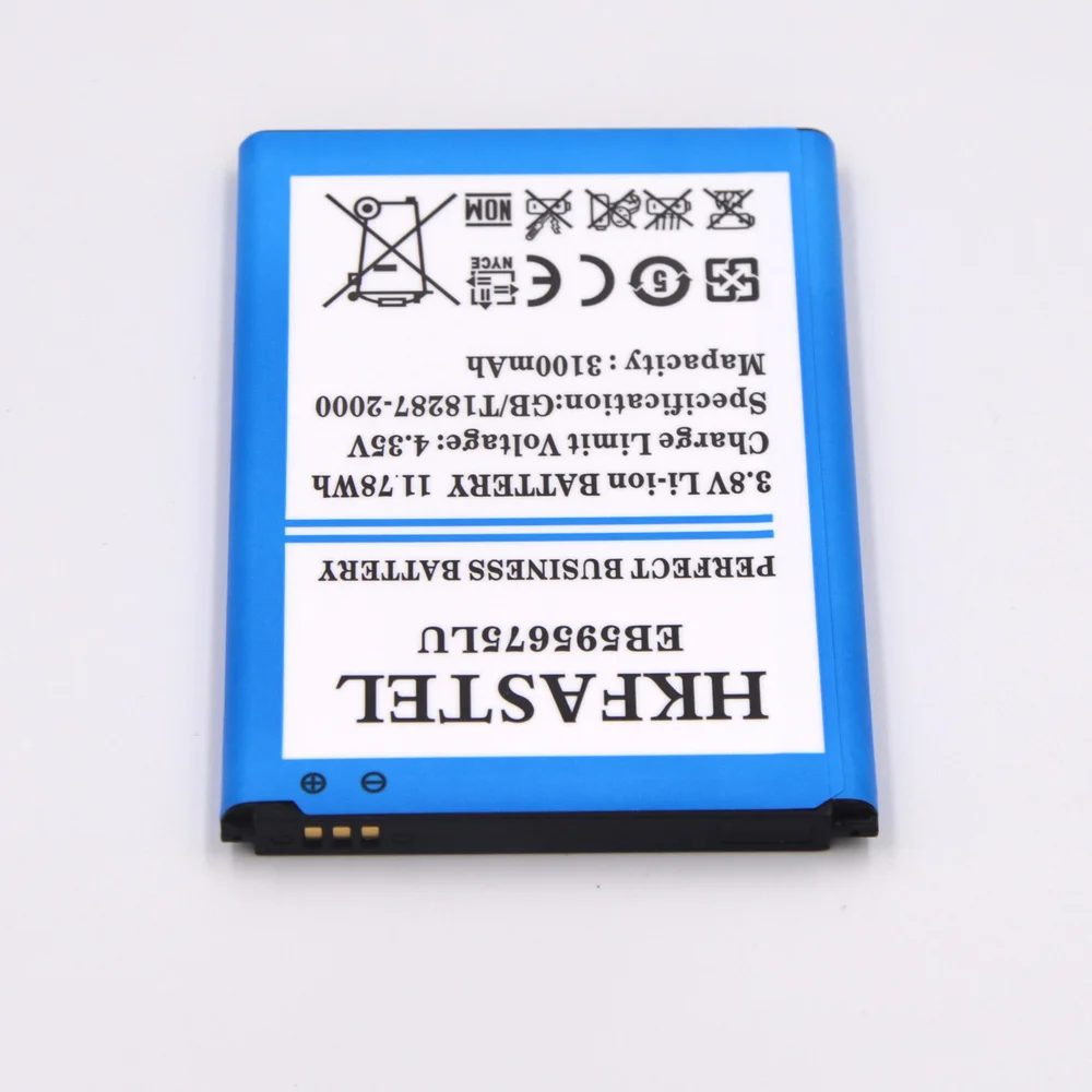 HKFASTEL Новый EB595675LU Батарея для samsung GALAXY Note 2 II N7100 E250 LTE N7105 N7102 T889 L900 Аккумуляторы