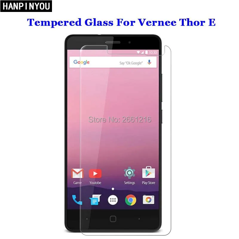 Закаленное стекло 9H 2.5D Премиум класса для Vernee Thor E / ThorE5.0&quot|screen protector film|protector filmscreen