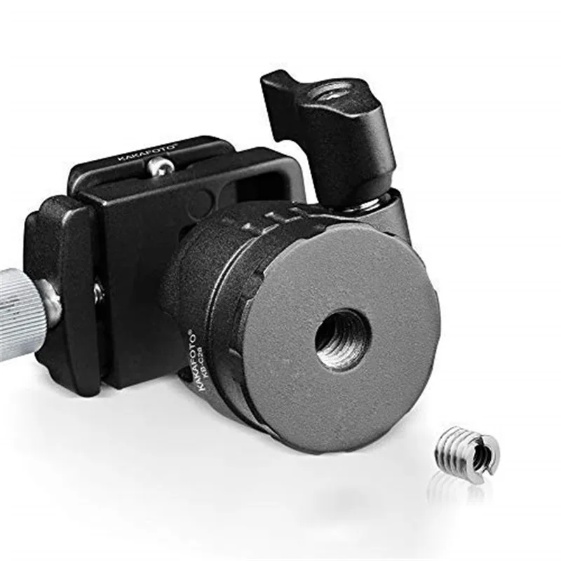 KAKAFOTO KBC28 мини шаровая Головка для штатива и DSLR камер 360 панорамная