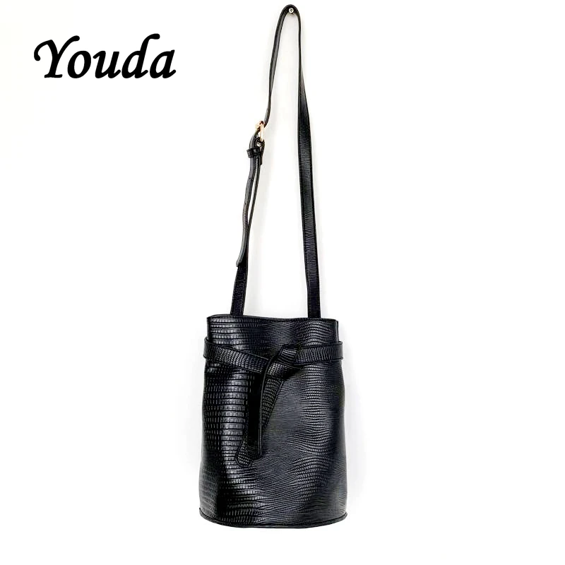 Youda женская сумка на плечо в повседневном стиле модная с крокодиловым узором