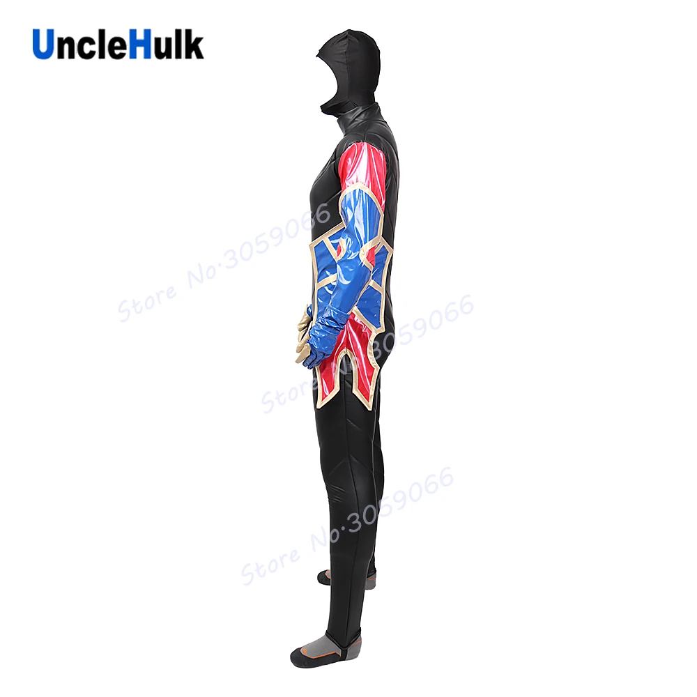 Костюм Kamen Rider Evol в виде кролика Zentai Прорезиненная Ткань и искусственная кожа