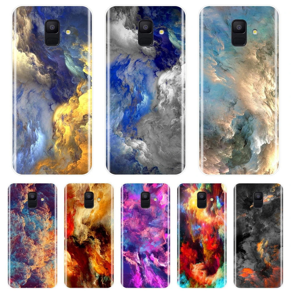 Чехол для телефона Samsung Galaxy A6 A8 Plus 2018 A5 A7 Мягкий силиконовый чехол A3 2016 2017 |