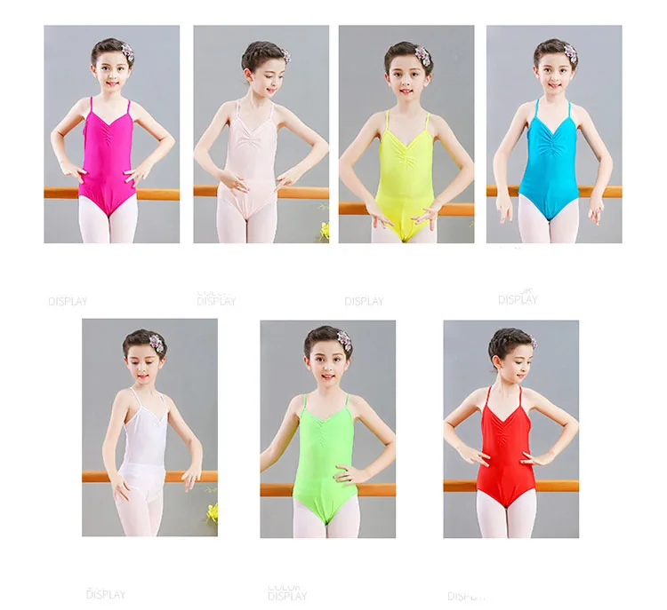 Children Ballerina Strap Ballet Dance Gymnastics Leotard for Girls Bodysuits Costume Dancing Clothes Dancer Clothing Wear | Тематическая