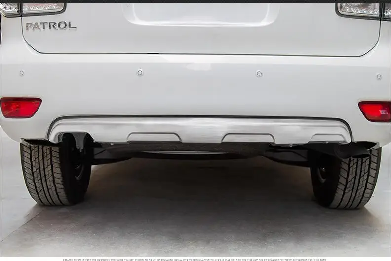 Для Nissan Patrol Y62 2012 2018 передний и задний бампер диффузор бамперы защита для губ