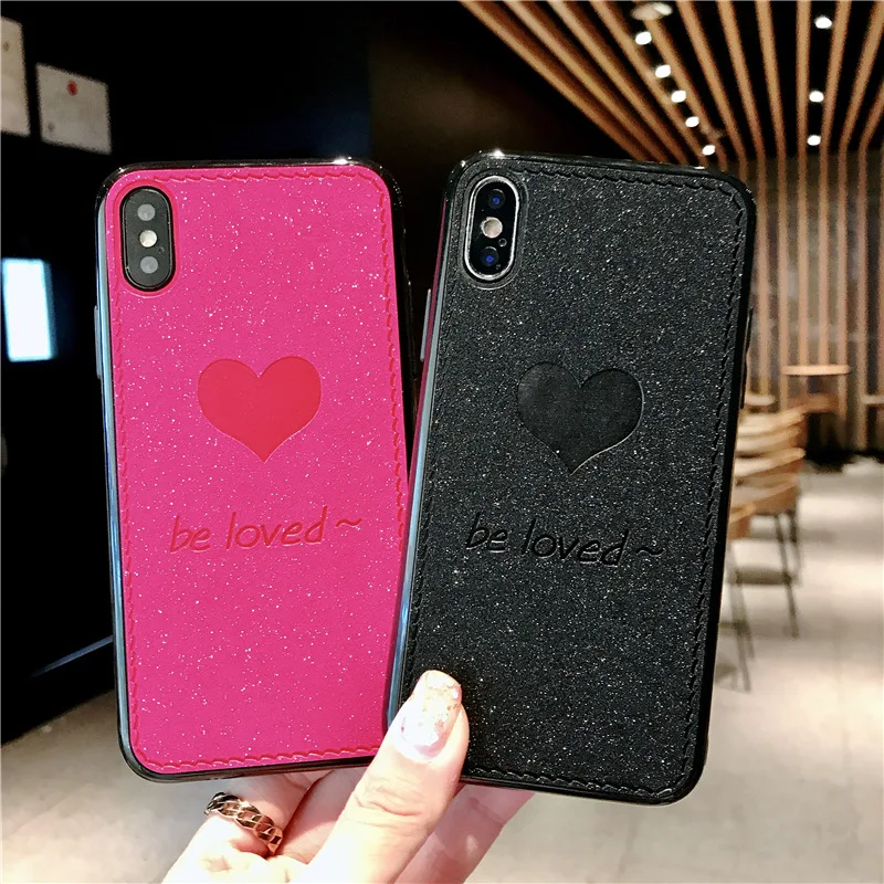 Модный чехол Love для iphone X XR XS Max 8 7 6 6s Plus | Мобильные телефоны и аксессуары