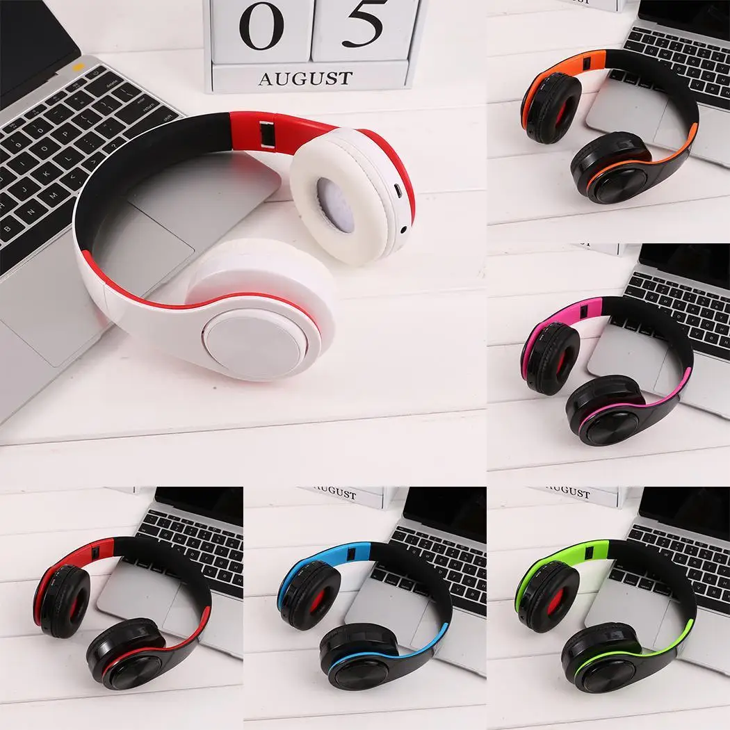 Беспроводная повязка на голову наушники микрофон Bluetooth стерео складная V4.0 с