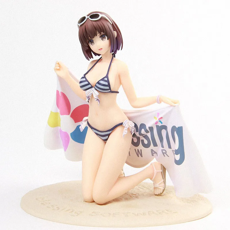 Аниме экшн модель Фигурка katou Megumi сексуальная девушка в бикини версия купальник