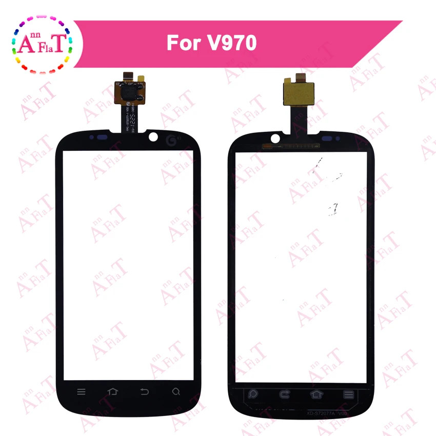 Сенсорный экран для ZTE Grand X V970 4 3 дюйма сенсорный дигитайзер внешнее стекло панель