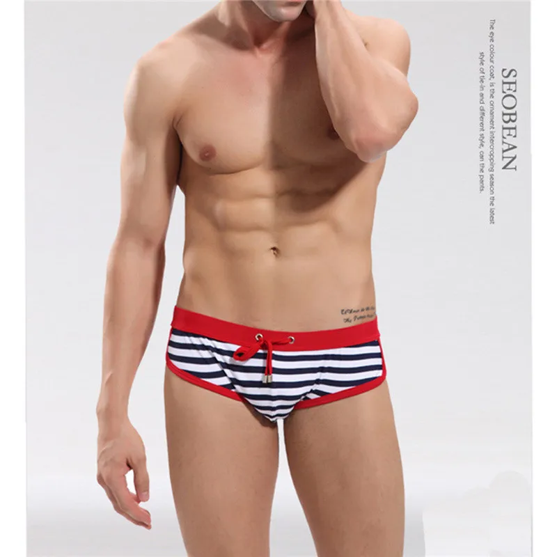 SEOBEAN плавки сексуальные дышащие шорты мужские для купания купальник|briefs swim|swim