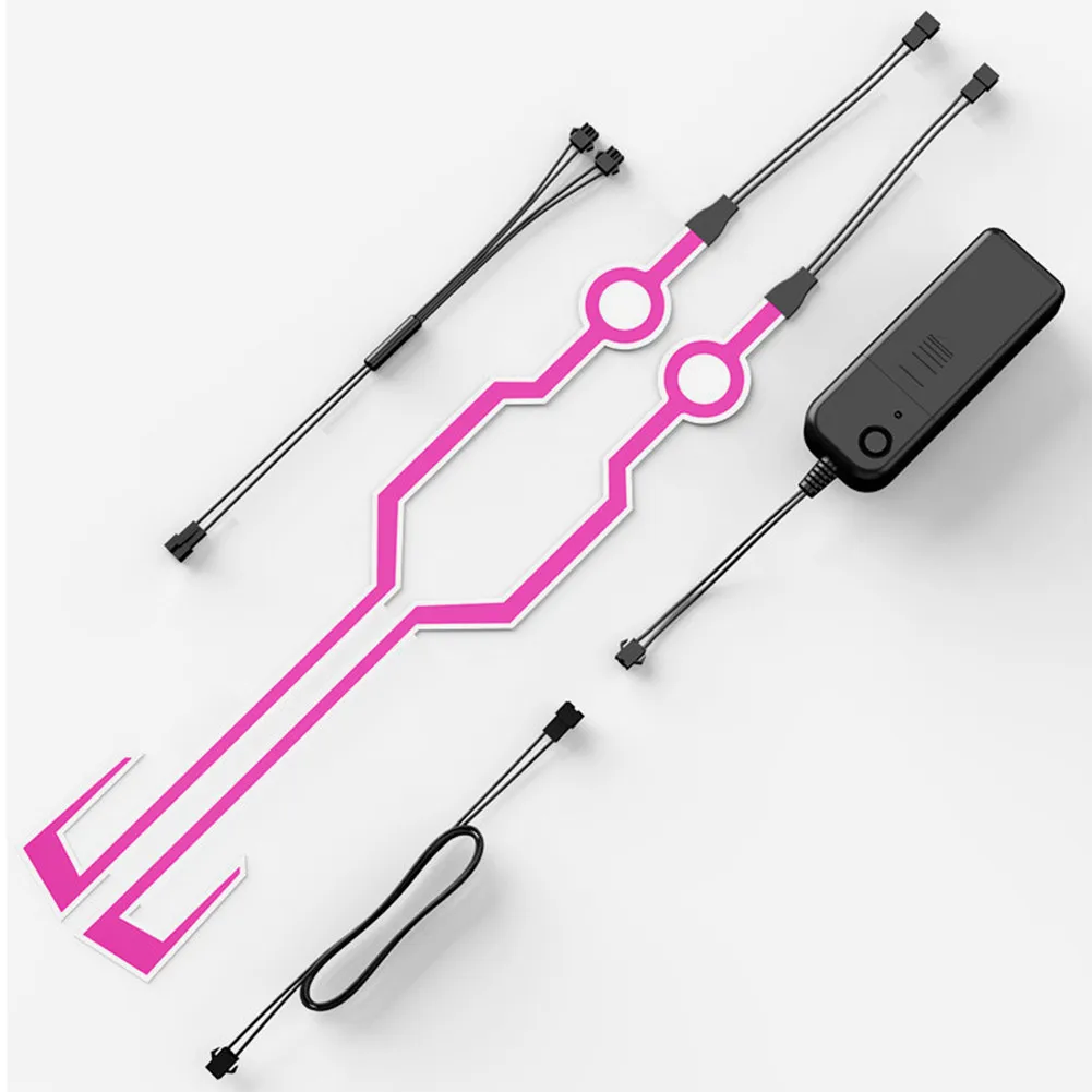 Креативный мотоциклетный шлем EL холодный светильник Mod Kit Tron шлемы Режим ночной