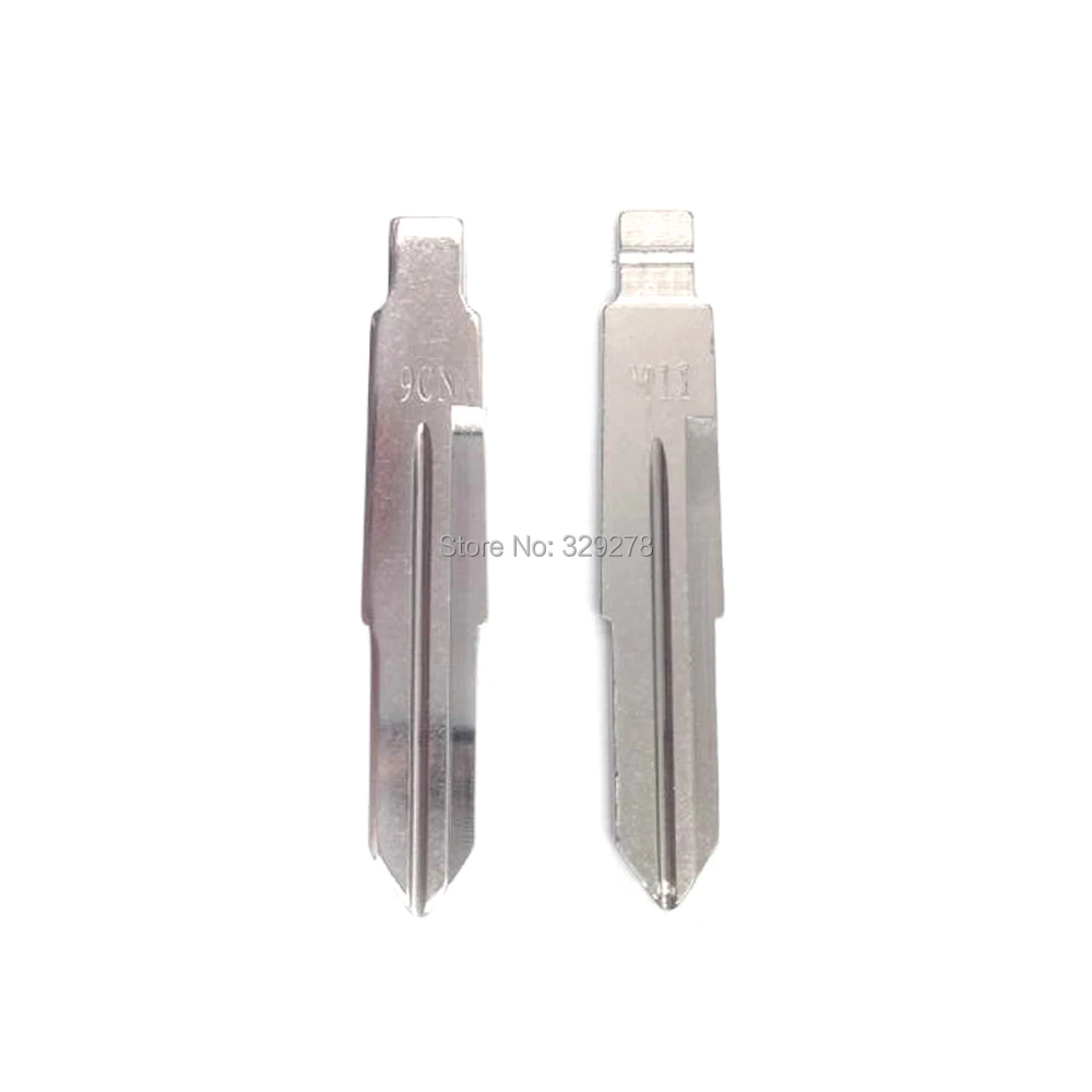 

10pcs/lot NO.85 Metal Blank Uncut Flip KD Remote Key Blade Type #85 for CHERY Original Blade M11