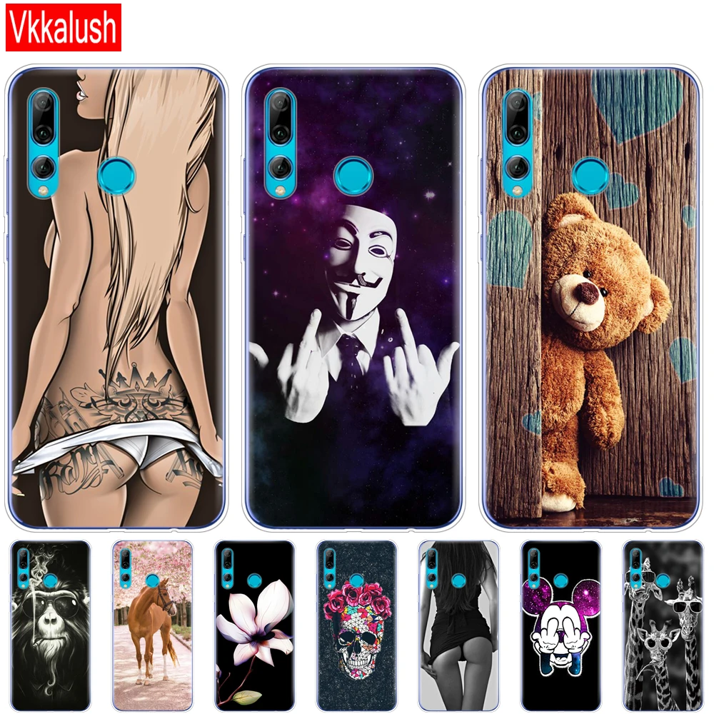 Чехол для Huawei P Smart, силиконовый мягкий ТПУ чехол для Huawei P Smart Plus, чехол для Huawei P Smart Z
