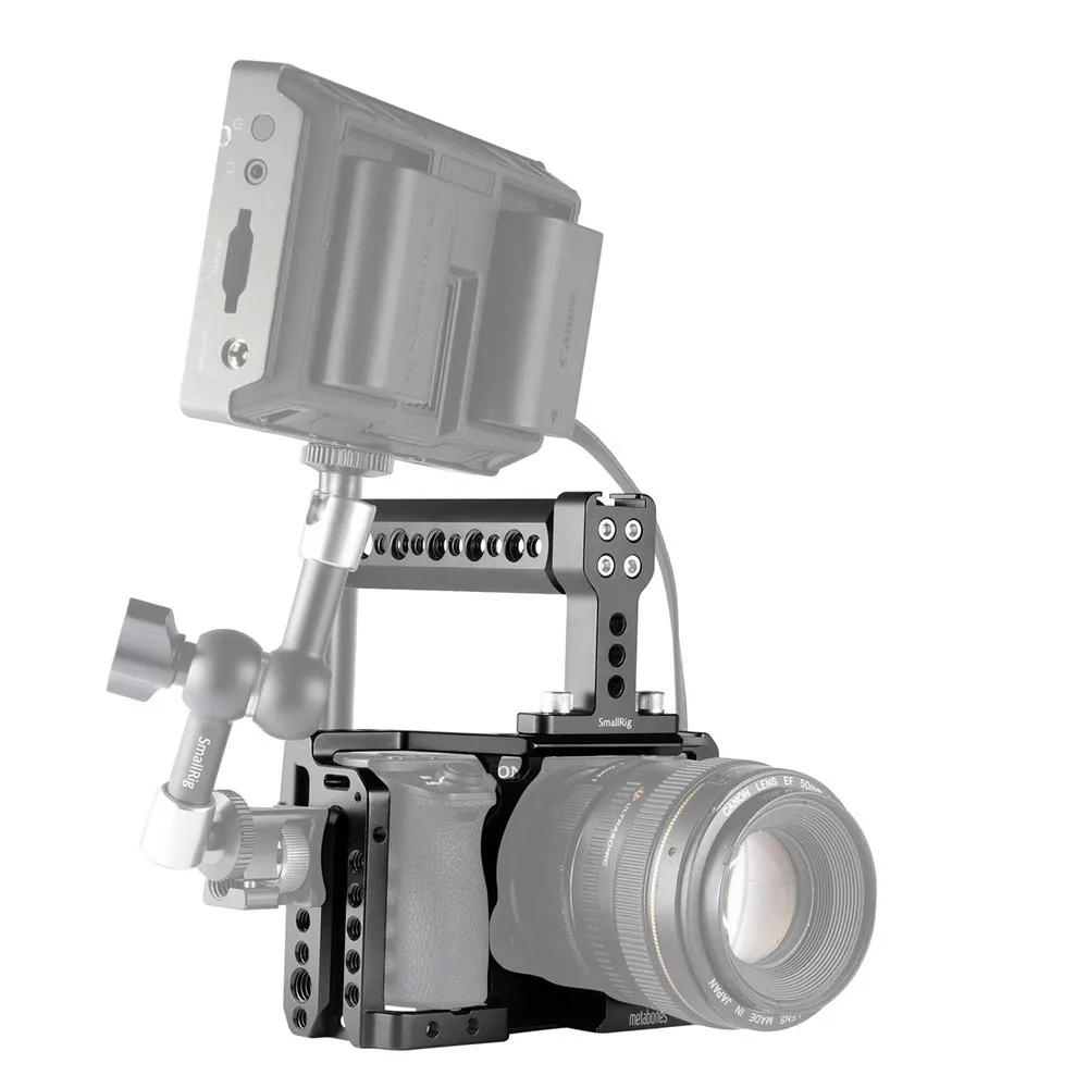 SmallRig A6500 клетка для камеры с верхней ручкой + кабель HDMI Зажим Sony A6500/A6300 набор