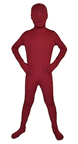 dark red Оригинальные Детские боди, лайкра, зентай, Спортивная Одежда для танцев, детские костюмы для спортивной гимнастики, костюмы на Хэллоуин - Цвет: dark red