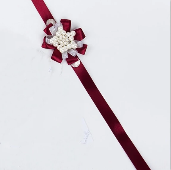 Свадебный корсаж для невесты подружки цветы сделай сам искусственный жемчуг