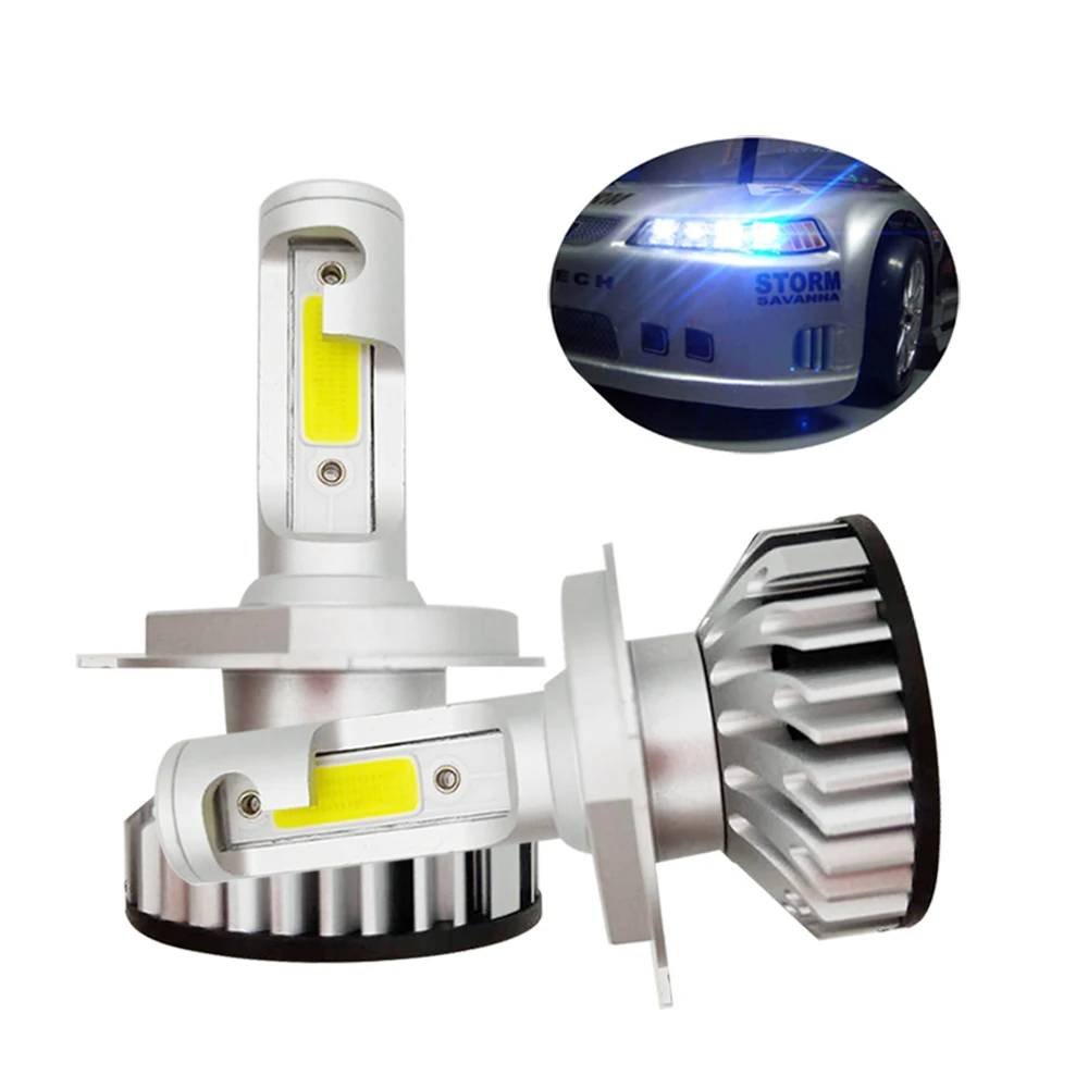 HAMRVL Супер Мини Размер 12 V H1 Led H7 H4 H11 H8 фар автомобиля лампы 10000LM Авто 9005 HB3 9006 HB4 SMD чип автомобильных фар N3