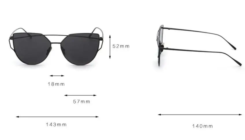 Дизайнерские женские солнцезащитные очки 2018 Высокое качество модные