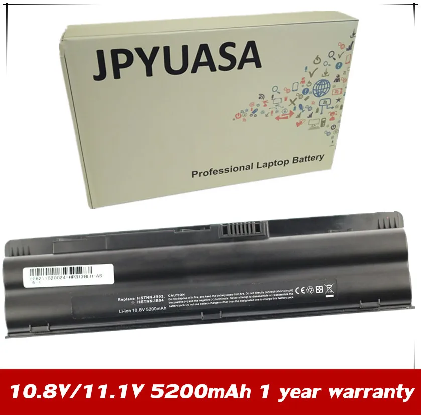 7XINbox 10 8 V аккумулятор для HP HSTNN IB94 IB95 530802 001 LB93 C54C RT09 NU089AA|battery for hp|for hphp battery |