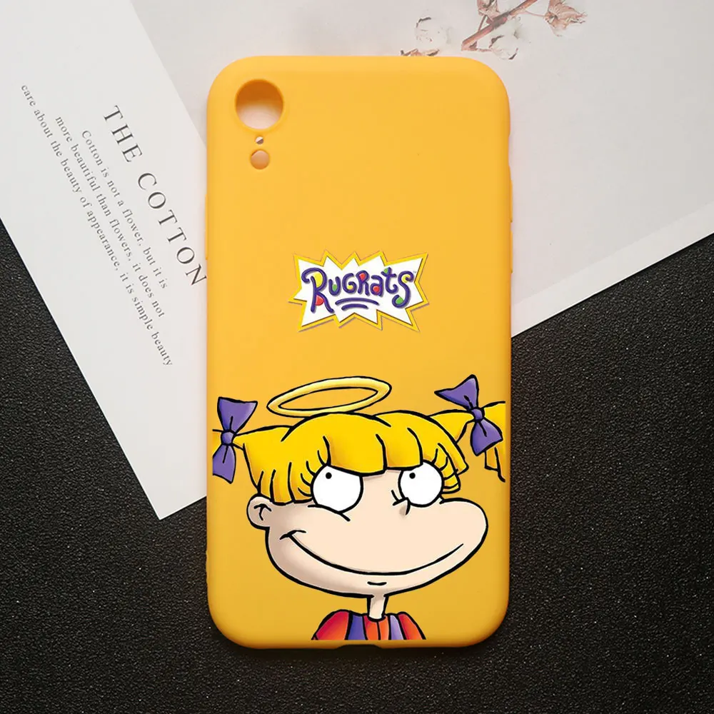 Милый чехол для телефона с героями мультфильмов rugrats reptar для iPhone XR 11 pro MAX чехол XS MAX 5 5S 6 6 S 7 8 Plus Мягкий Силиконовый ТПУ - Цвет: TPU A1630-Y