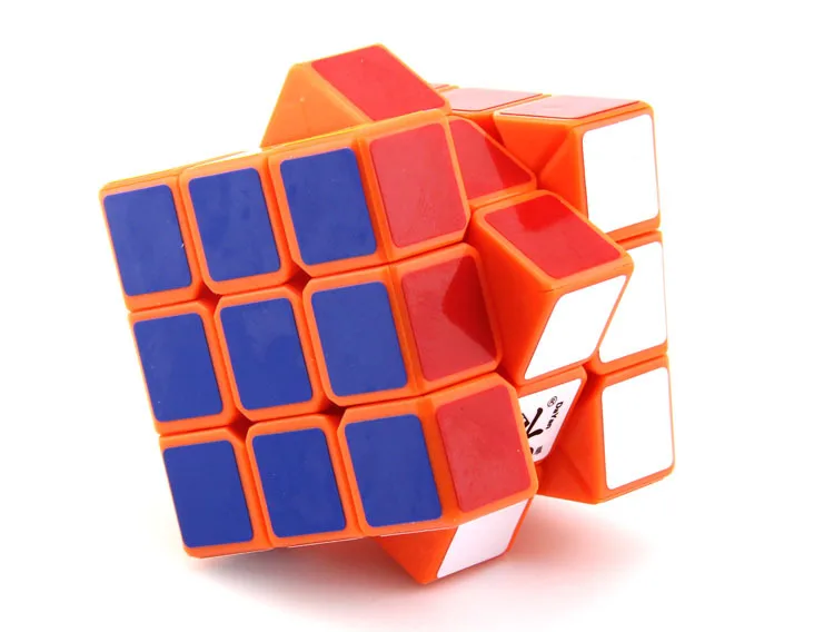 Orange CubeXYZ DY zhanchi 5,7 см куб оранжевый/желтый куб головоломка идея подарка для X'mas день рождения коллекционный куб - Цвет: Orange