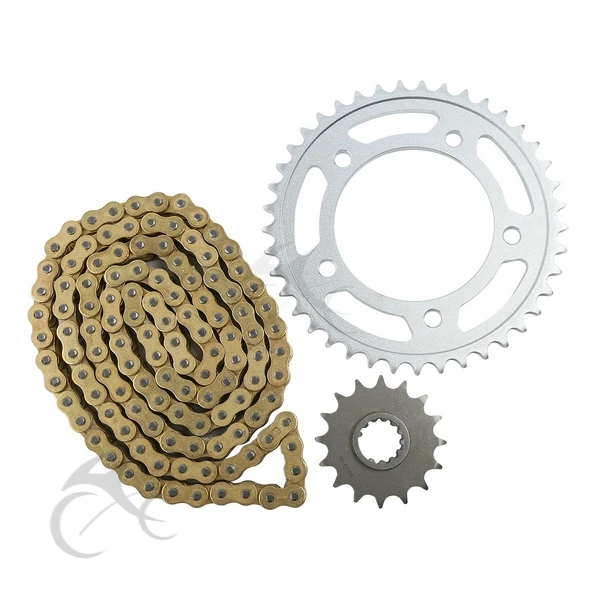 Набор золотых колец и цепных звездочек для Honda CB600F 7 8 9 A HORNET 2007 2010|kit theme|chain pinchain |