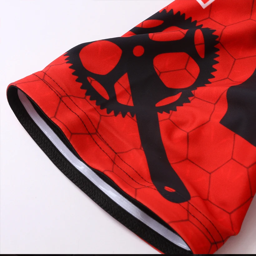 Комплект спортивных велосипедных шорт брендовая веломайка с красными колесами 9D