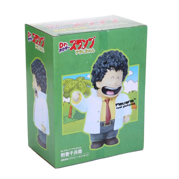Аниме мультфильм Dr. Slump Senbei Norimaki ПВХ фигурка Коллекционная модель игрушки 21 см