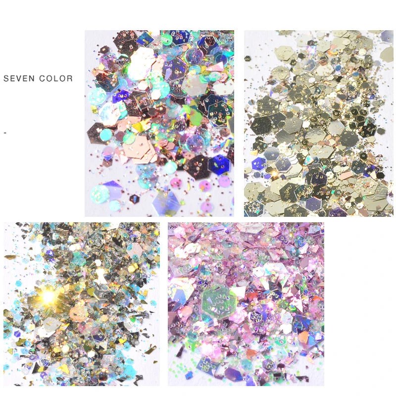 1 коробка с блестками аксессуары для украшения ногтей | Красота и здоровье