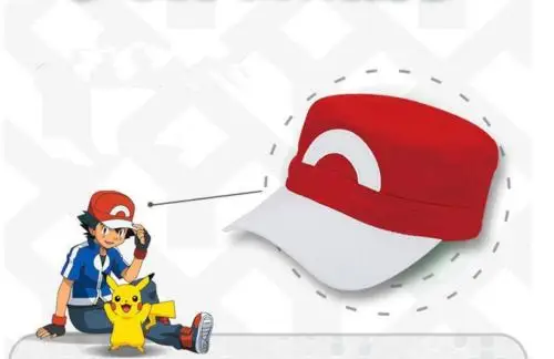 Кедровый реквизит для косплея Pokemon XY XYZ Go Satoshi Ash Ketchum S5 красно белая бейсбольная