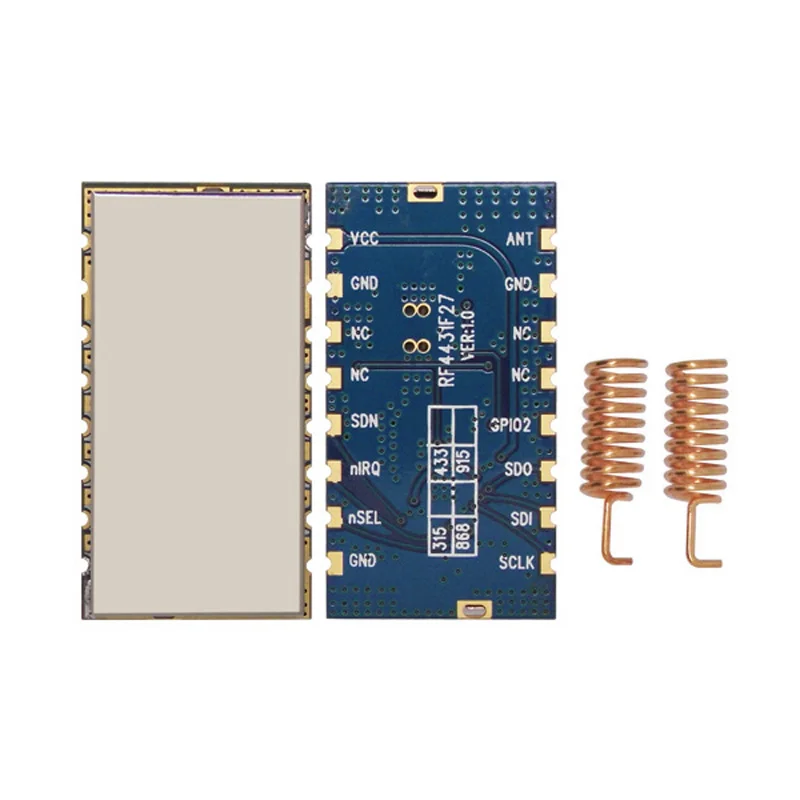 2 шт. беспроводная антенна Arduino Uno 915 МГц 27 дБм Si4432 500 мВт|rf transmitter and receiver|transmitter