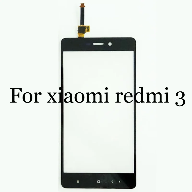 2 шт. высококачественный сенсорный дигитайзер для xiaomi redmi 3 экран redmi3 стеклянная