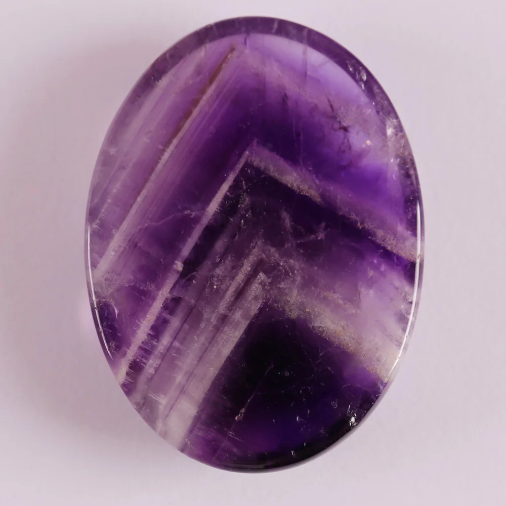 40x30MM Natural Purple Crystal Stone Oval Cabochon CAB Jewelry For Woman Gift Making 1PCS H100 | Украшения и аксессуары