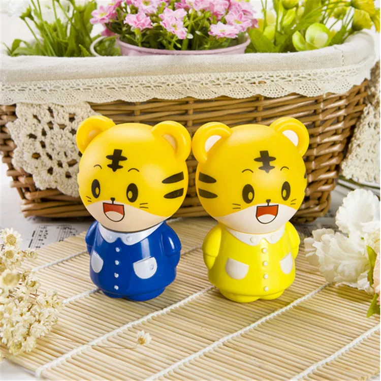 Вилка европейского и американского СВЕТОДИОДНЫЙ ночник в принтом Тигр с