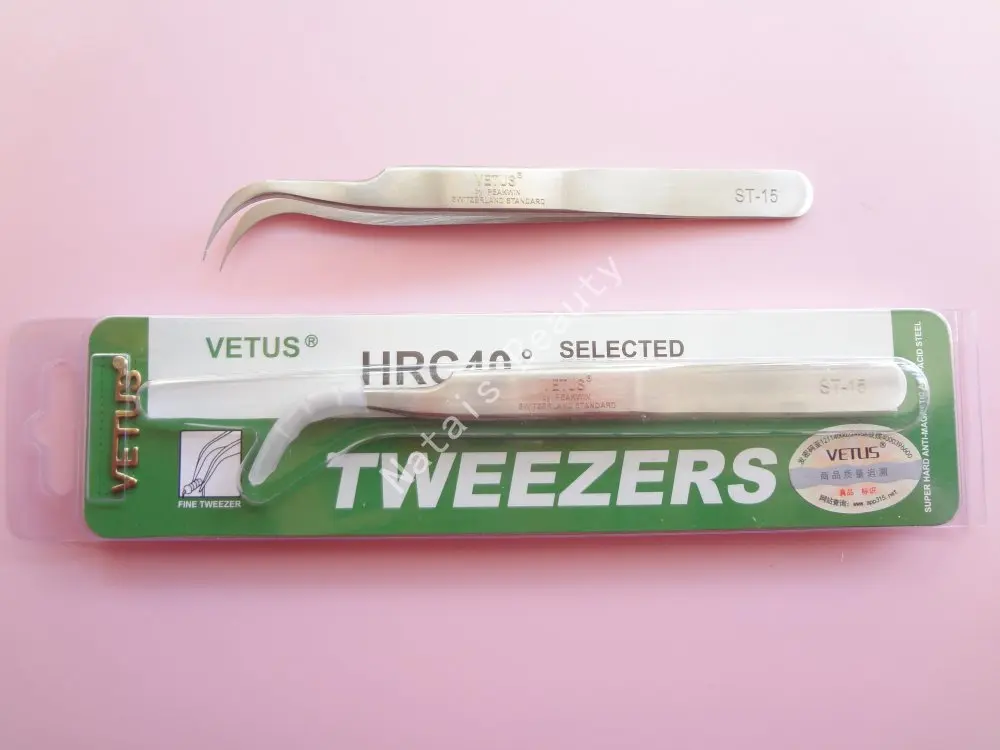 

10 pcs VETUS ST-15 for Eyelash Extension Tweezers