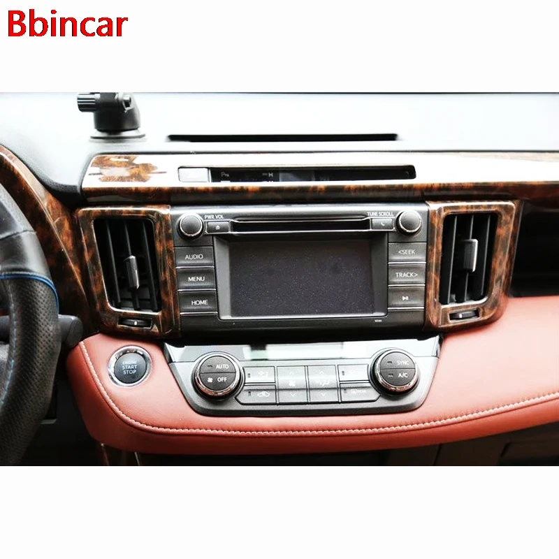 Bbincar 17 шт. ABS углеродное волокно краска Передняя панель вентиляционная внутренняя