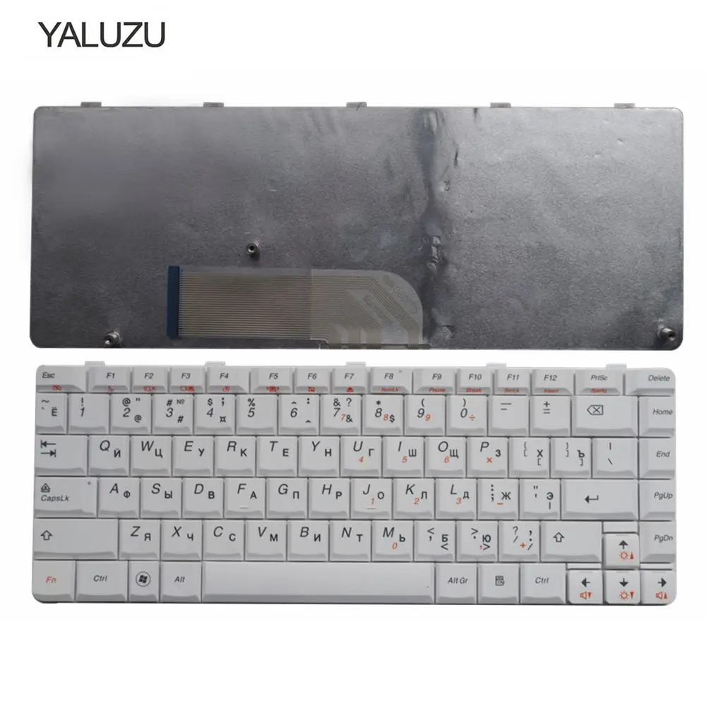 Русская клавиатура YALUZU для ноутбука LENOVO Ideapad Y650A Y650 раскладка сменная Клавиатура