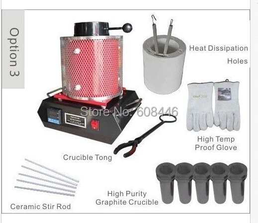 Автоматическая Цифровая плавильная печь 1 кг для плавления серебра и золота|furnace
