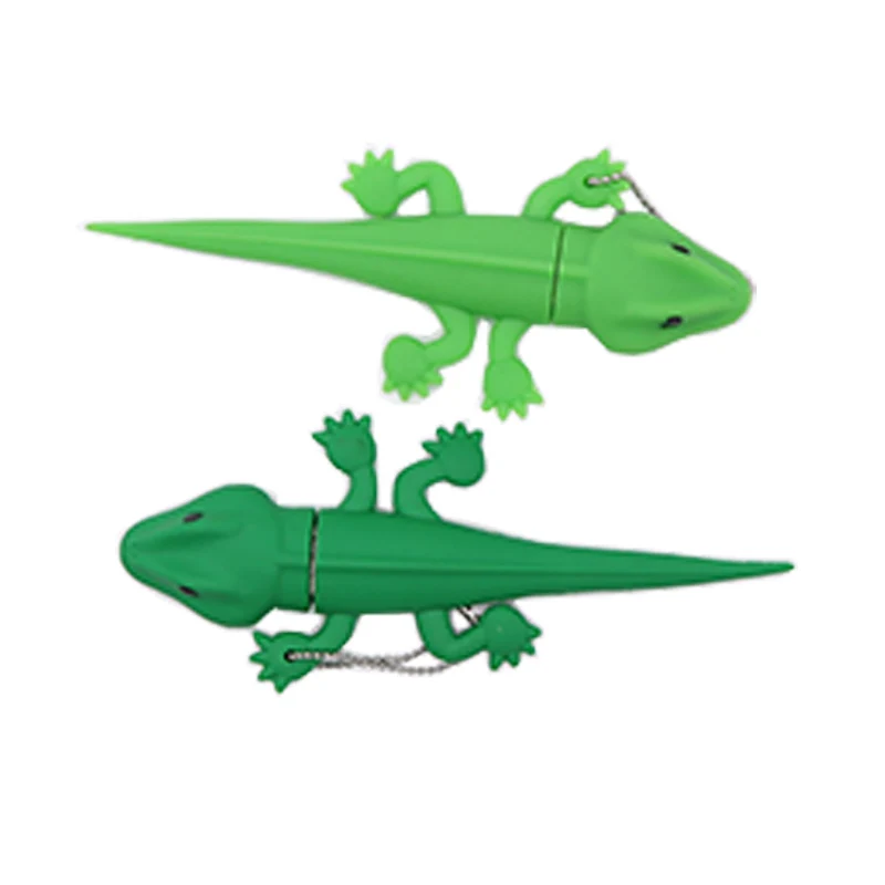 флешка мультфильма gecko USB флэш - накопитель в 128 ГБ 64 карта памяти мини-компьютер gfit