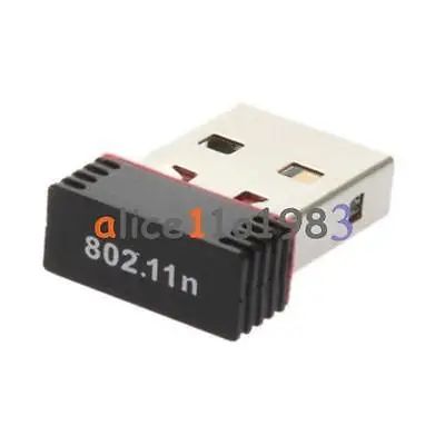 150 Мбит/с USB WiFi беспроводной адаптер 802.11n/g/b 150M ПК Компьютерная сеть LAN Карта |