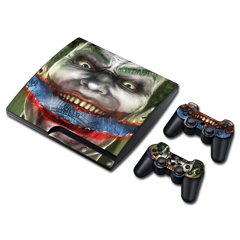 Виниловая наклейка DC The Joker Skin для PS3 Slim PlayStation 3 и контроллеров PS3|Наклейки| |
