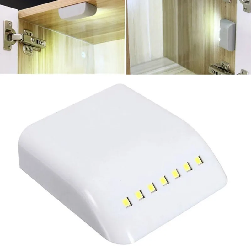 Умный ночник с пассивным инфракрасным датчиком движения 7 светодиодов питание от