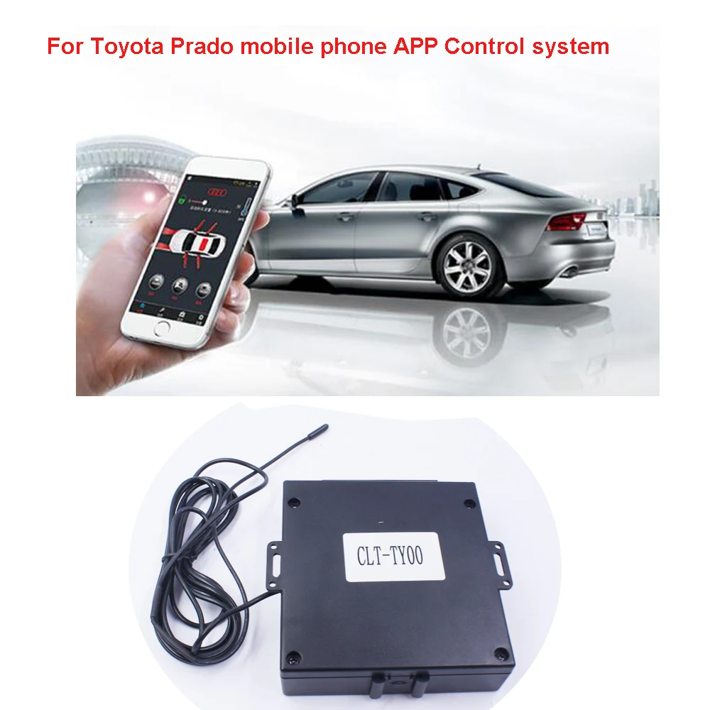 Для Toyota PRADO Car engine start/ Stop мобильный телефон система управления приложением одна