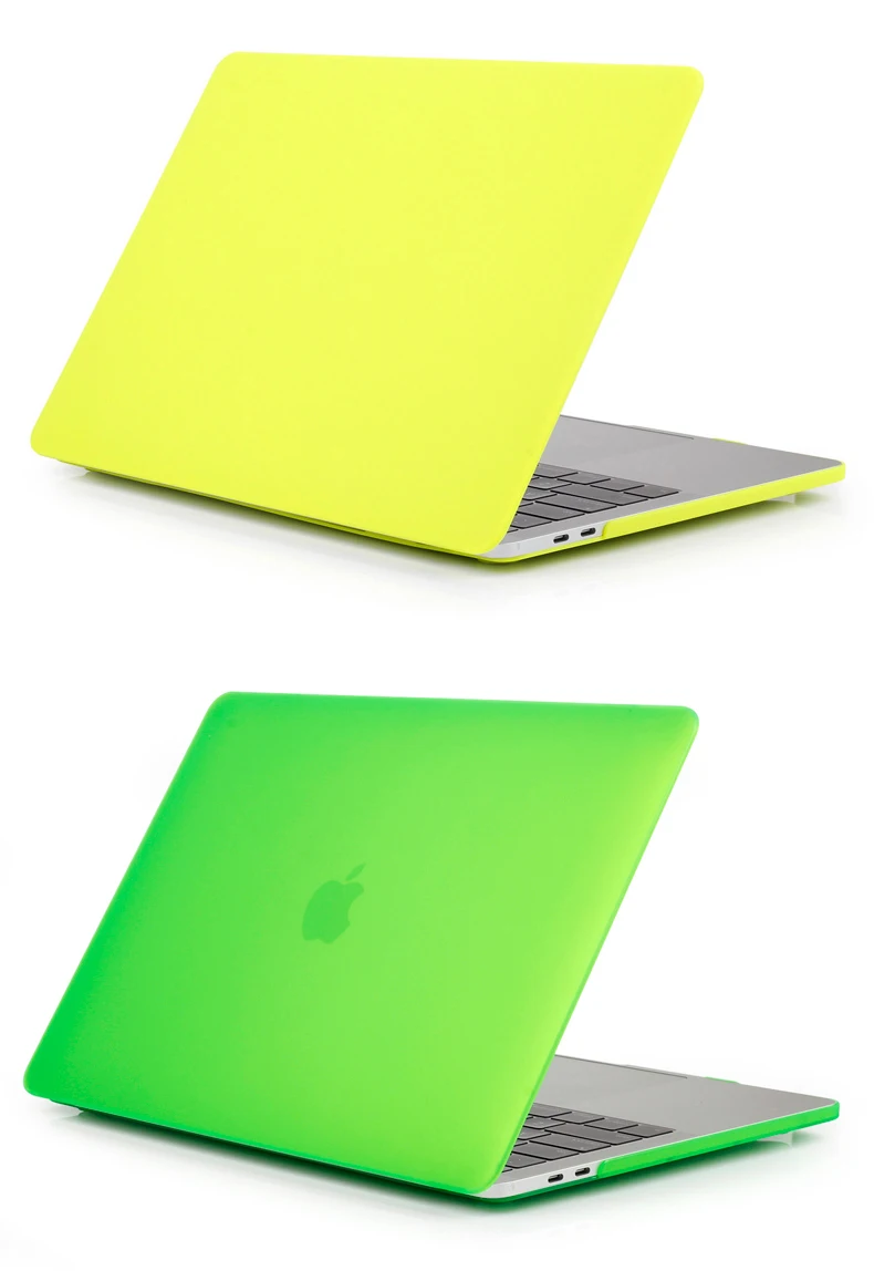 Чехол для ноутбука Apple macbook Air Pro retina 11,6 12 13,3 15 для Mac book Pro 13 15 дюймов с сенсорной панелью+ чехол для клавиатуры
