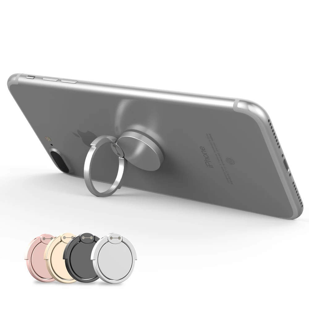 Ascromy мультфильм палец кольцо держатель для мобильного телефона iPhone 7 8X6 Xiaomi mi 8