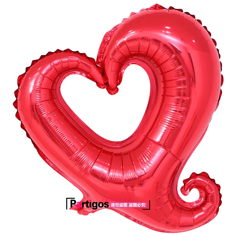 1pc red 18inch Лигатуры Love письмо Фольга шар Юбилей Свадьба День святого Валентина вечерние украшения с надписью «Love» для губ шары вечерние поставки - Цвет: 1pc red 18inch